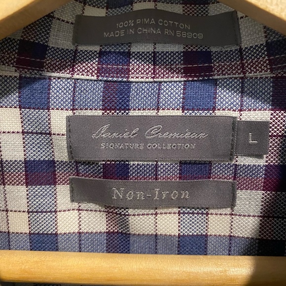 Daniel Cremieux Signature Collection button down shirt, size: L - Picture 3 of 3